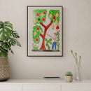 Xilogravura O Cajueiro - 66 X 48 cm