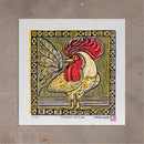 Xilogravura O Garnizé da Feira - 38 X 38 cm