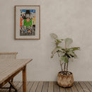 Xilogravura O Homem da Meia Noite - 66 X 48 cm