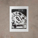 Xilogravura - O Psicanalista 