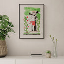 Xilogravura São Sebastião - 66 X 48 cm