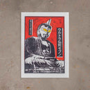 Xilogravura Ultrabuddha - 52 X 39 cm