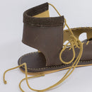 Sandália Rasteira Feminina Marrom FV A-22