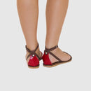 SANDÁLIA FV A-3 Sandália Artes do Imaginario Brasileiro 