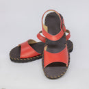 Sandália Rasteira Feminina Vermelho FV B-20