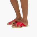 SANDÁLIA FV B-27 VERMELHA Sandália Artes do Imaginario Brasileiro 