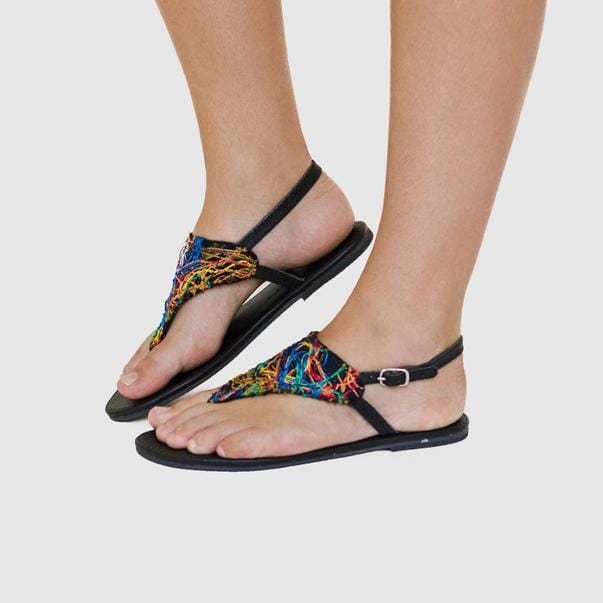 SANDÁLIA FV B-29 Sandália Artes do Imaginario Brasileiro 