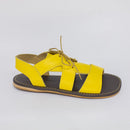 Sandália Rasteira Feminina Amarela FV B-33