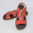 Sandália Rasteira Feminina Vermelha FV B-33