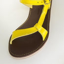 SANDÁLIA FV B-43 AMARELA Sandália Artes do Imaginario Brasileiro 
