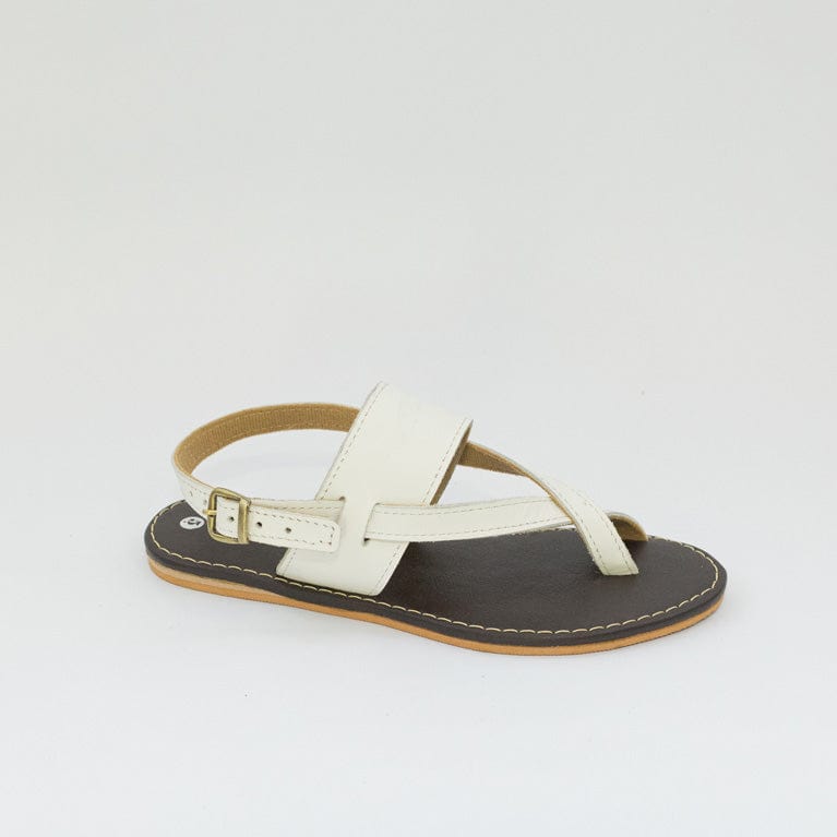 Sandália Rasteira Feminina Branca FV B-48