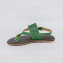 Sandália Rasteira Feminina Verde FV B-48
