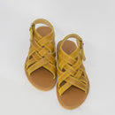 Sandália Rasteira Feminina Mostarda FV C-1