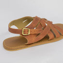 Sandália Rasteira Feminina Marrom FV C-1