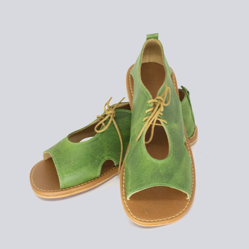 Sandália Rasteira Feminina Verde FV C-15