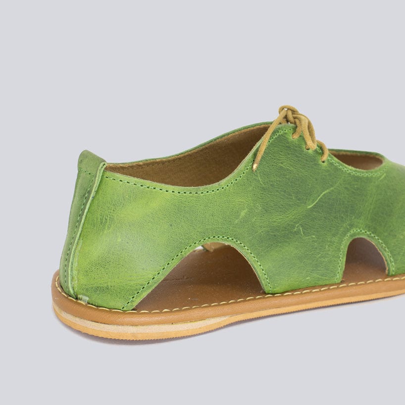 Sandália Rasteira Feminina Verde FV C-15