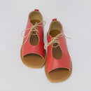 Sandália Rasteira Feminina Vermelho FV C-15