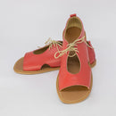 Sandália Rasteira Feminina Vermelho FV C-15