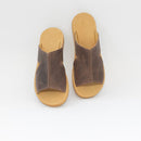 Sandália Rasteira Feminina Marrom FV Vovó