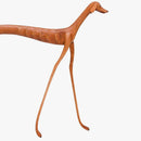 ESCULTURA CACHORRO BALEIA - DECORA GNT - CACHORRO MADEIRA - MARCOS DE SERTANIA