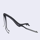 Escultura Cachorro Baleia em Madeira Espreguiçando