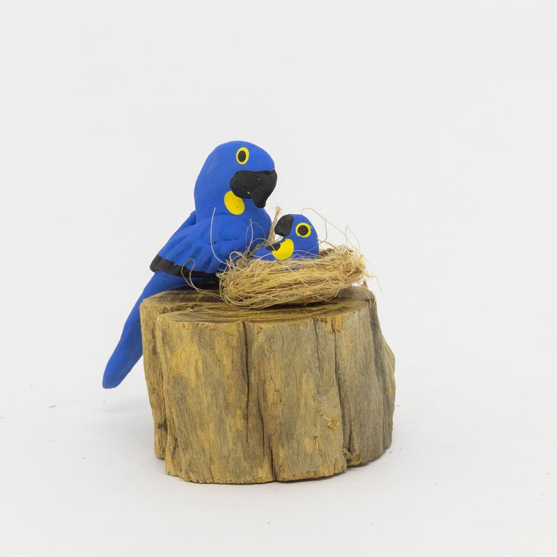 Escultura 1 Pássaro na Madeira 008