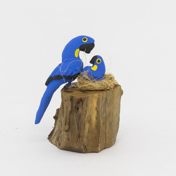 Escultura 1 Pássaro na Madeira 009
